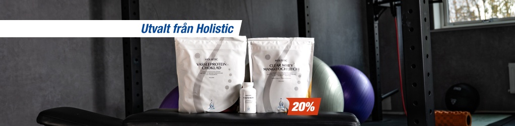 20% p� utvalda produkter fr�n Holistic